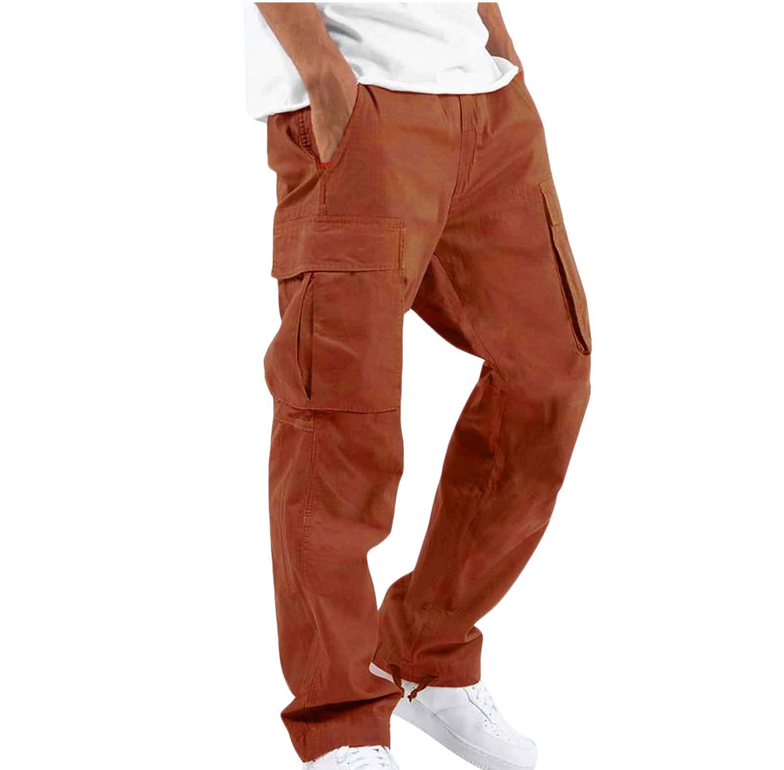 **Men's Cargo Pants 2023 - Classic Fit Work & Safety Trousers with Multi-Pockets for Hiking, Outdoor & Casual Wear**    *(Perfect for Work, Hiking, Camping, Travel & Everyday Comfortable Style)*
