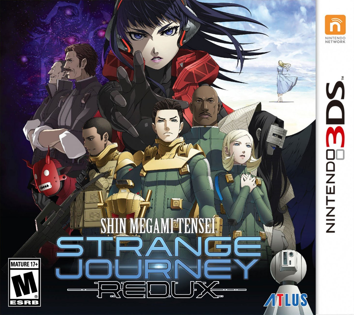 Shin Megami Tensei: Strange Journey Redux - Nintendo 3DS JRPG Game | Dark Fantasy Adventure with Demons & Strategic Combat | Perfect for Fans of Atlus RPGs & Dungeon Crawlers