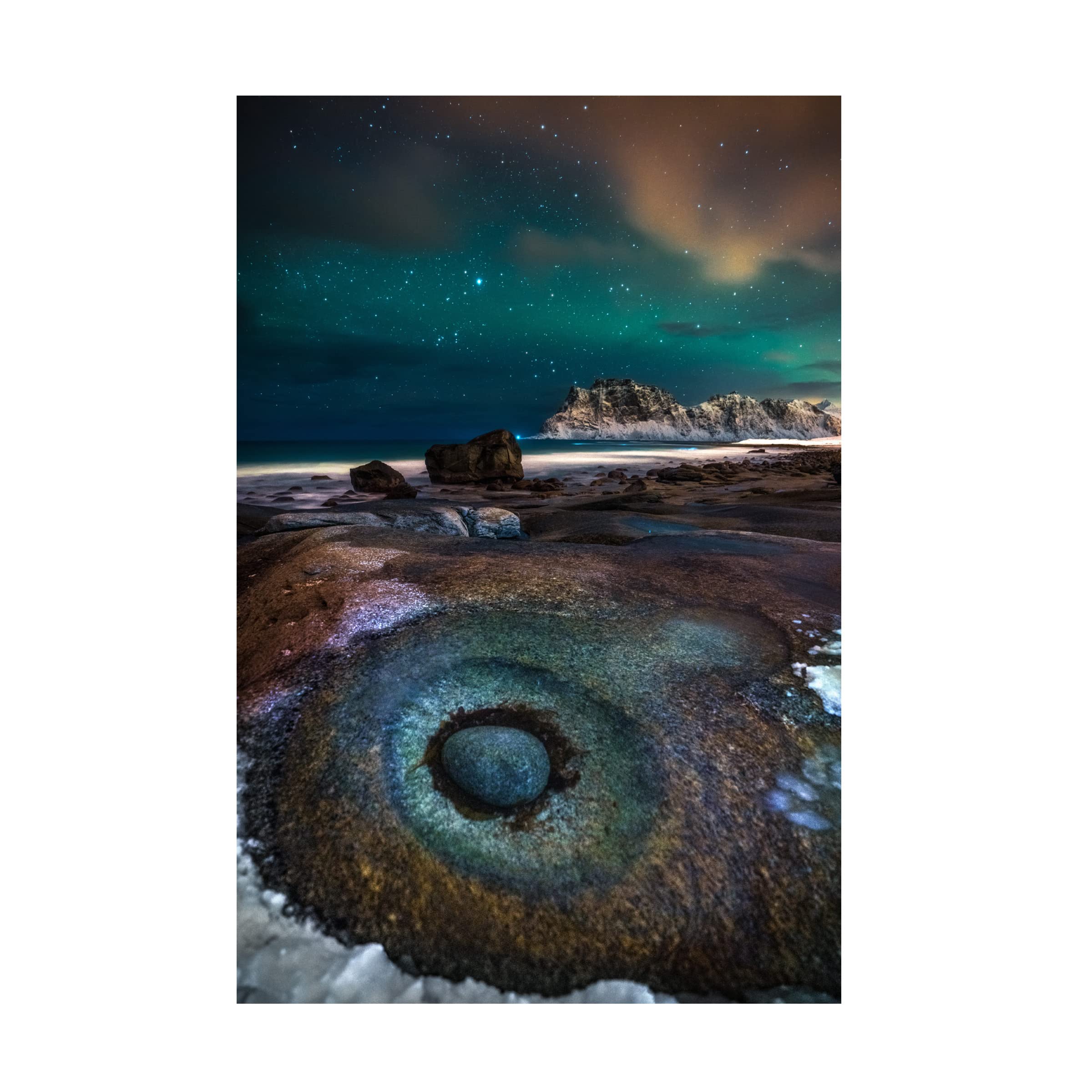 Trademark Fine Art 'The Eye' Canvas Wall Art by Ivan Pedretti - Modern Abstract Painting for Living Room & Office Decor