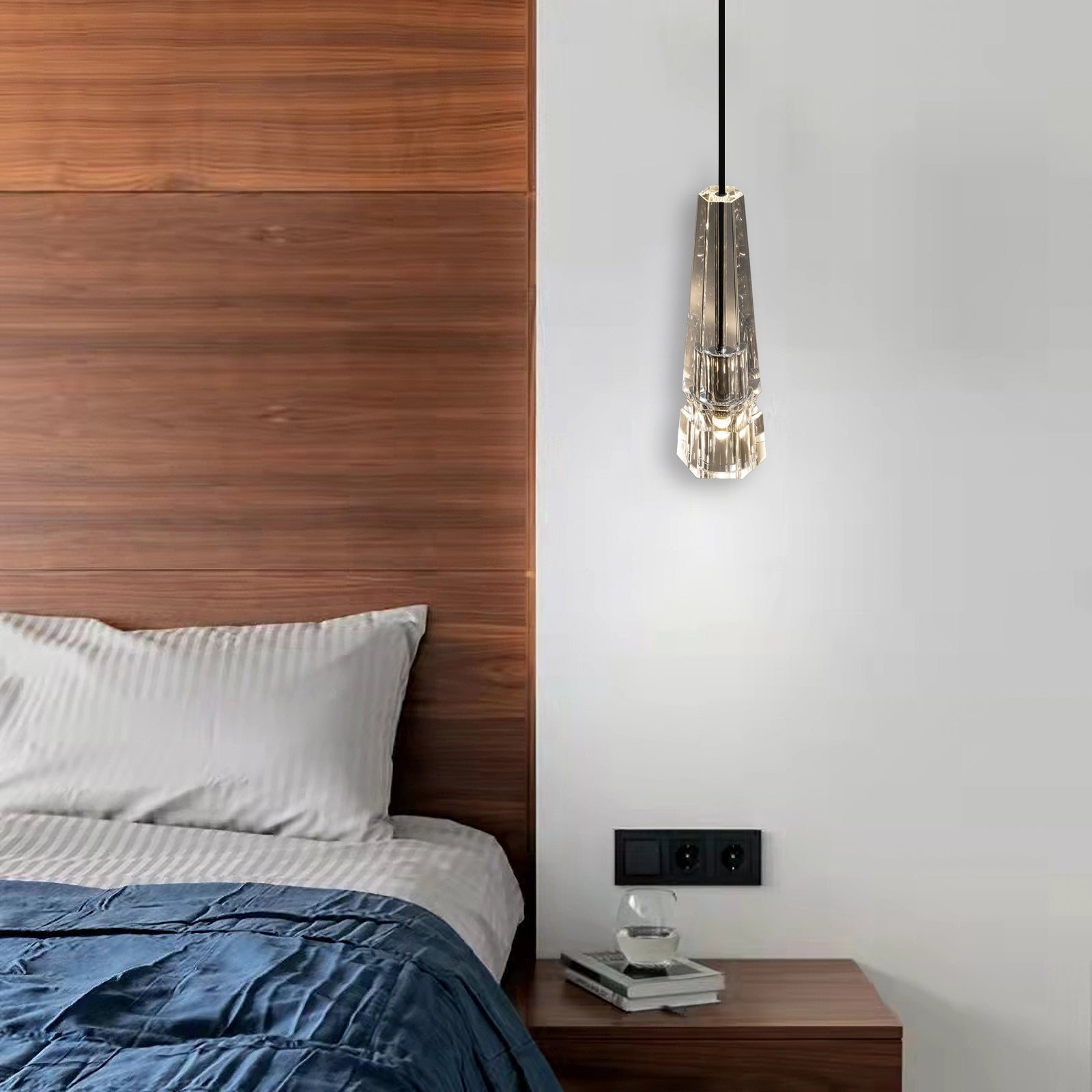 Modern Chamonix Pendant Light - Adjustable Hanging Fixture for Kitchen Island, Dining Room & Bedroom - Industrial Vintage Style Ceiling Lighting Fixture