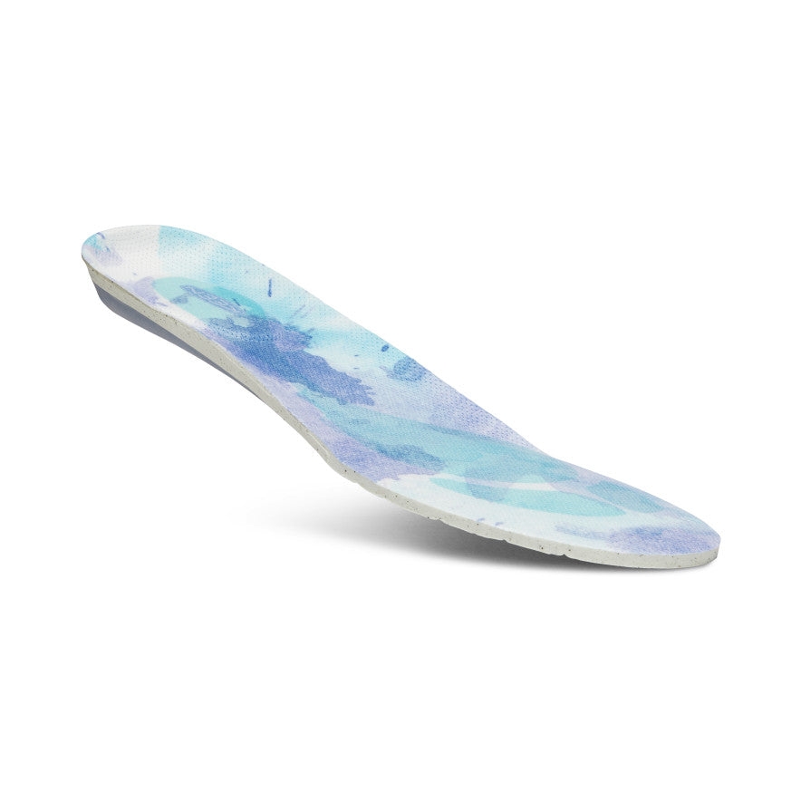 Women's Terradora Replacement Insoles - Light Blue Cushioning Arch Support for Comfort & Pain Relief - Perfect for Running, Hiking & Everyday Wear
