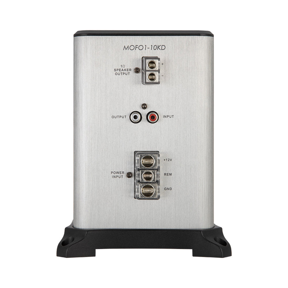 Power Acoustik MOFO1 10KD MOFO Series 1000W Monoblock Class D Car Amplifier - High Power Bass Boost for Car Audio System, Perfect for Subwoofers and Truck Sound Upgrades