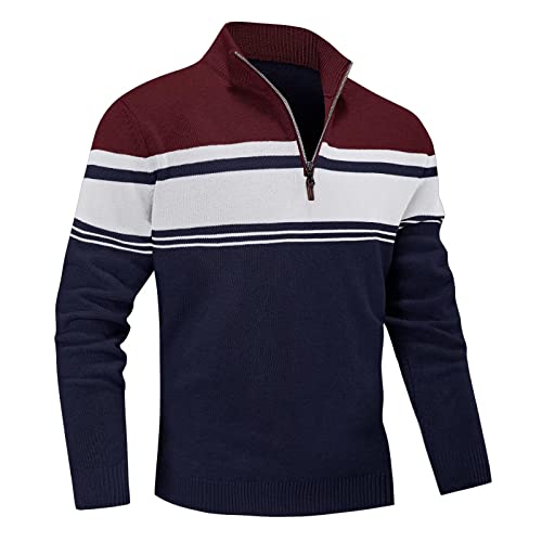 Navy Wine Red