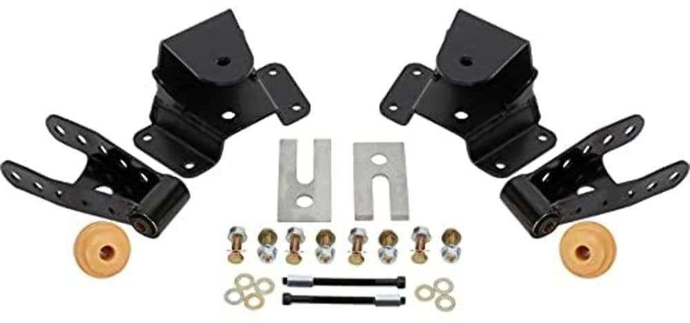 Belltech 6750 Shackle and Hanger Kit - Heavy Duty Suspension Upgrade for Trucks & SUVs - Perfect for Off-Roading & Towing Applications
