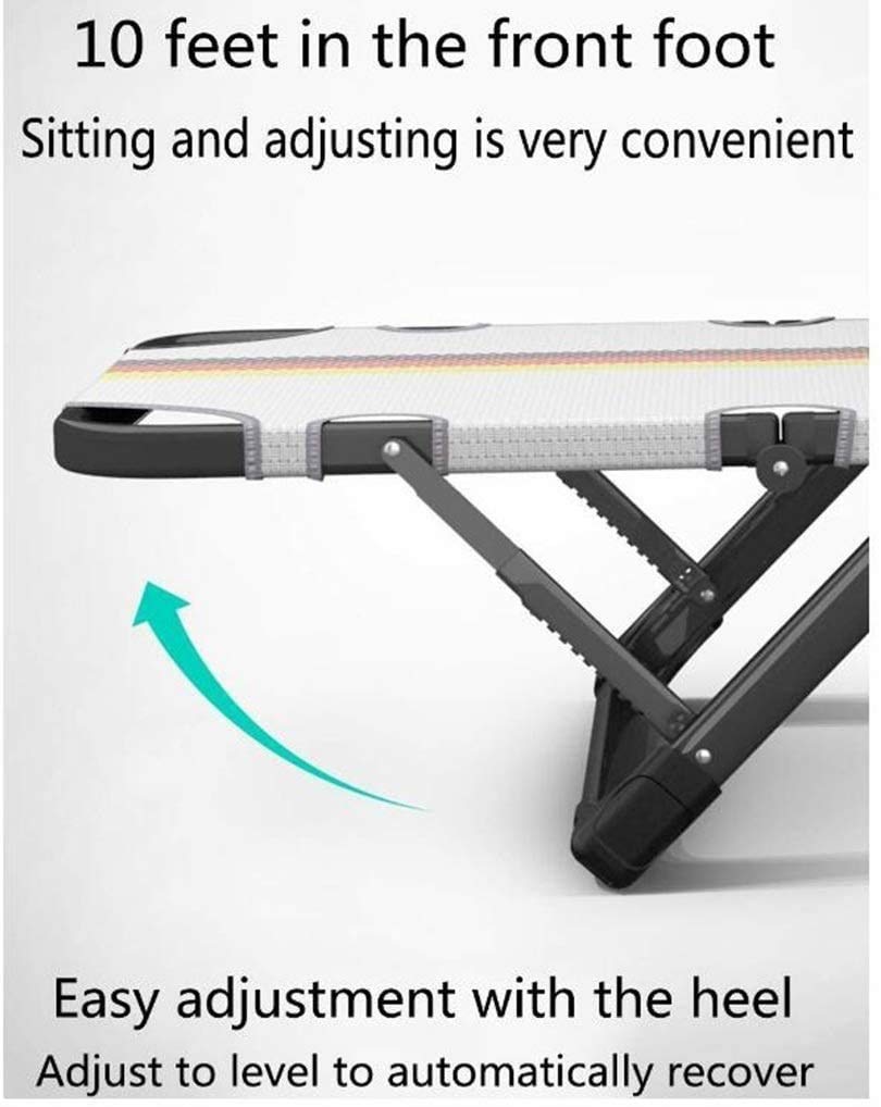 Portable Folding Chair with Breathable Mesh - Zero Gravity Recliner for Office, Beach, Balcony & Lunch Break - Comfortable Armchair for Elderly & Pregnant Women | Perfect for Relaxing, Lounging & Outdoor Activities