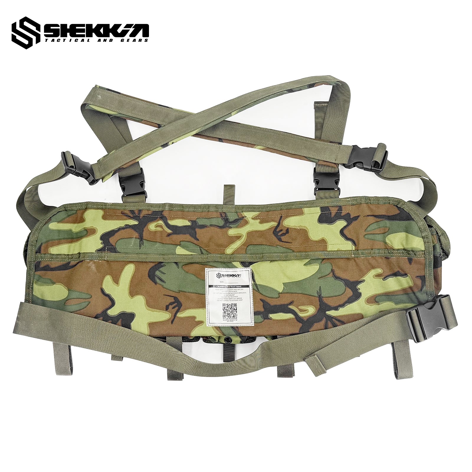 Delta Force SF Tactical Chest Rig - Military Molle Vest for Airsoft, Paintball & Outdoor Adventures - Adjustable Combat Gear for Tactical Training & Hunting