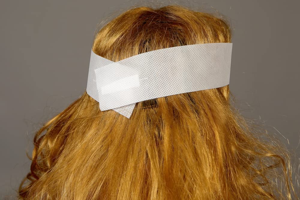 50 Pack Disposable Spa Facial Headbands for Makeup, Hair Coloring, Salon & Spa | Adjustable Velcro Headbands | Perfect for Facials, Skincare, Hair Treatments & Home Use