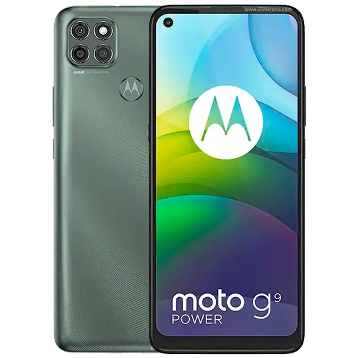 Motorola Moto G9 Power Smartphone - 6000mAh Battery, 64GB Storage, 6.8