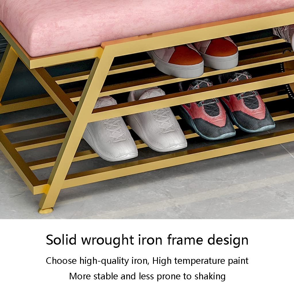 3-in-1 Industrial Hall Tree with Storage Shelves & Shoe Bench - Sturdy Coat Rack with Hooks for Entryway, Bedroom, Living Room - Easy Assembly (Blue, 60x35x175cm) - Perfect for Small Spaces & Organizing Shoes, Coats, Bags & Accessories