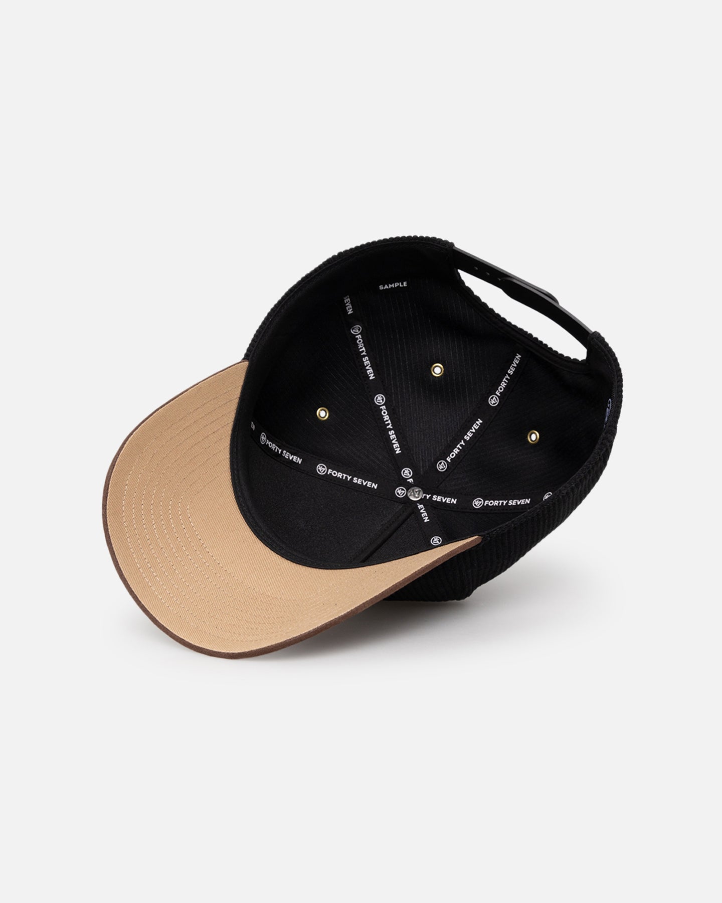47 Brand San Diego Padres 'Black Barren' 47 Offside DT Snapback Black Hat - Adjustable Baseball Cap for Men & Women - Perfect for Sports Fans, Casual Wear & Outdoor Activities