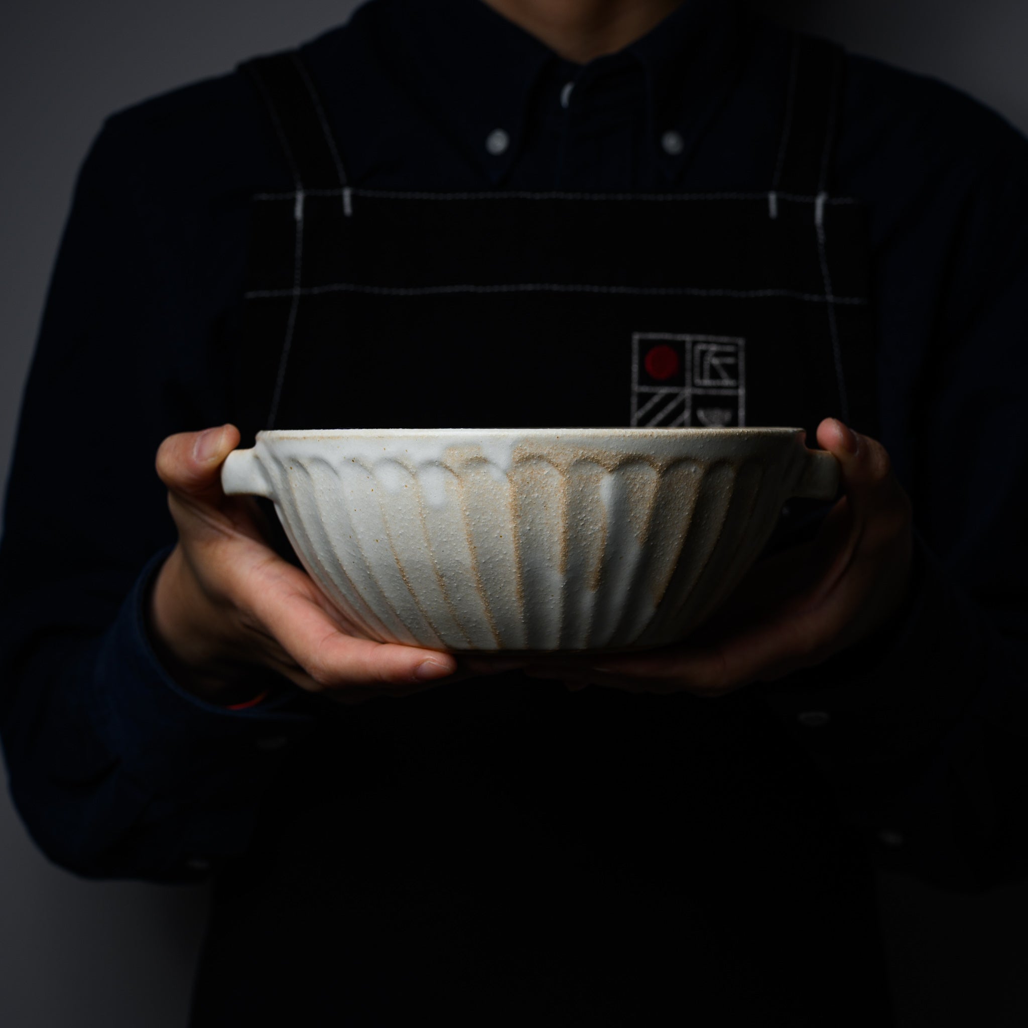Wakasama Kiln Kinari Stew Serving Bowl - Handcrafted Japanese Ceramic Soup Bowl for Ramen, Udon & Miso - Perfect for Asian Cuisine, Home Dining & Restaurant Use