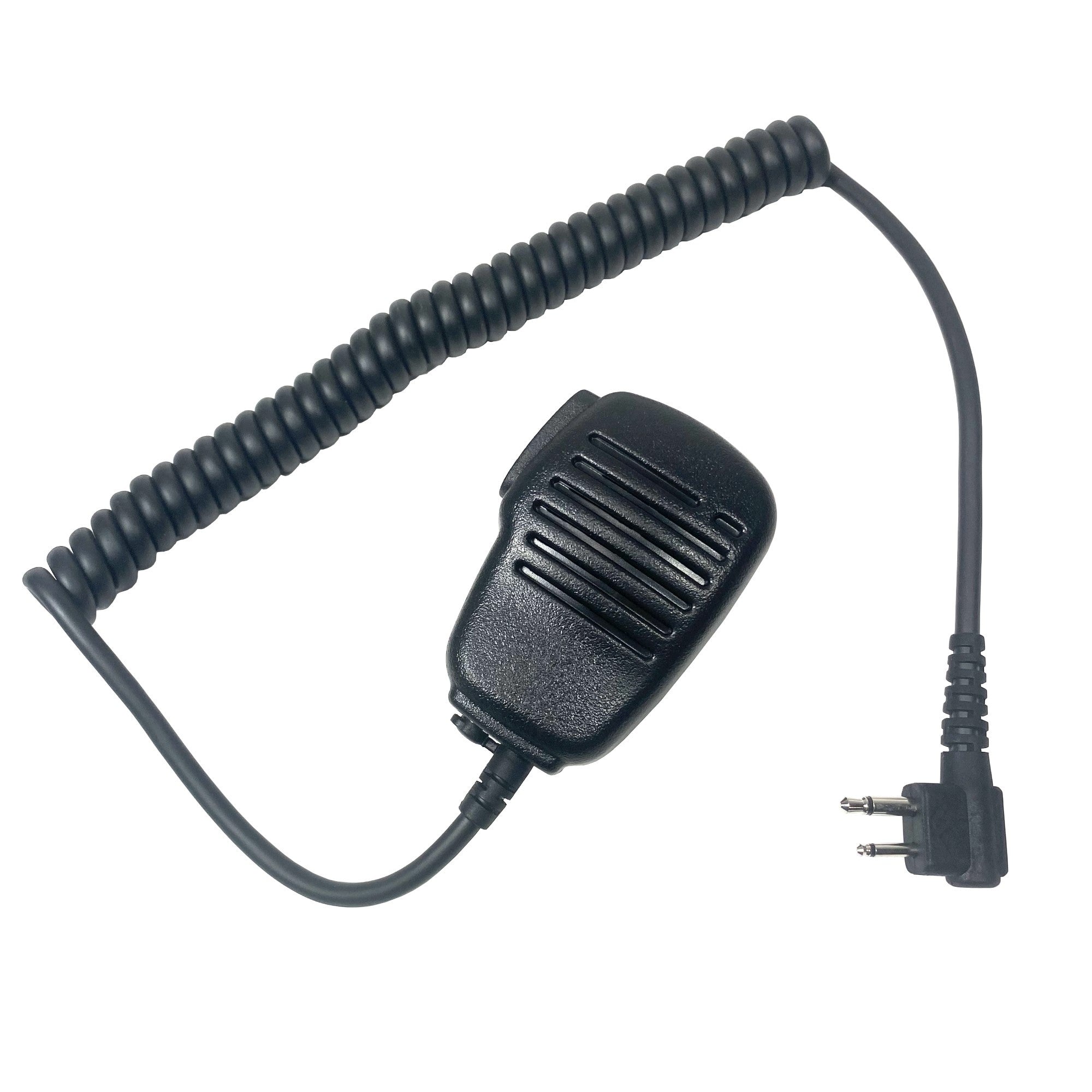 Motorola Two-Way Radio Shoulder Speaker Mic - Compatible with HRM16, R2, BPR40D, BPR40, CP100D, CP200D, CP200, CP185, CLS1410, CLS1110, DLR1060 - 2 Pin Hands-Free Microphone for Clear Communication - Ideal for Construction, Security, and Outdoor Activities