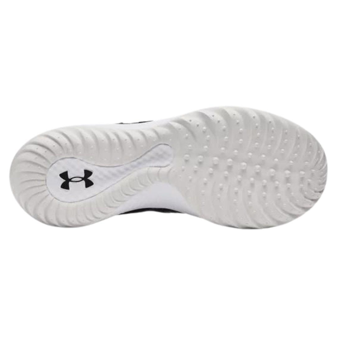 UnderArmour Harper 8 Turf Shoes for Men - Black (3026593-001) | Comfortable Athletic Cleats for Baseball, Soccer & Training on Artificial Turf