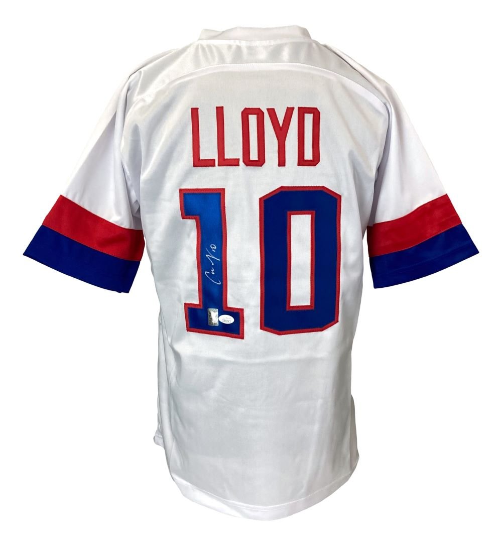 Authentic Carli Lloyd USA Signed White Soccer Jersey with JSA COA - Perfect for Collectors, Fans & Sports Memorabilia Displays