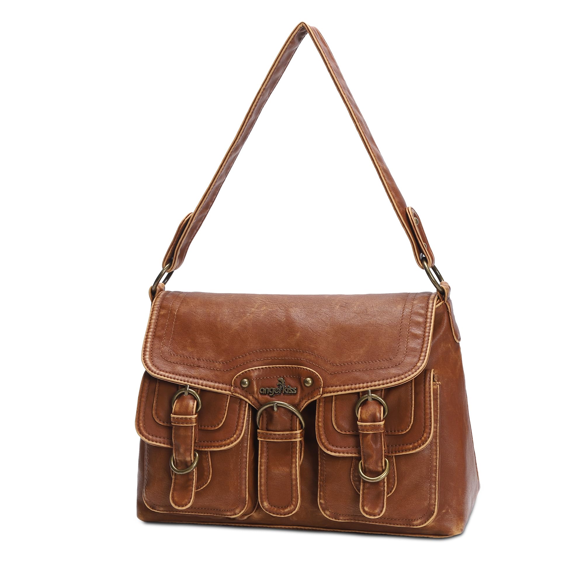 Angel Kiss Vegan Leather Handbags for Women - Crossbody, Hobo & Tote Purses | Stylish Satchel Bags for Work, Travel & Everyday Use