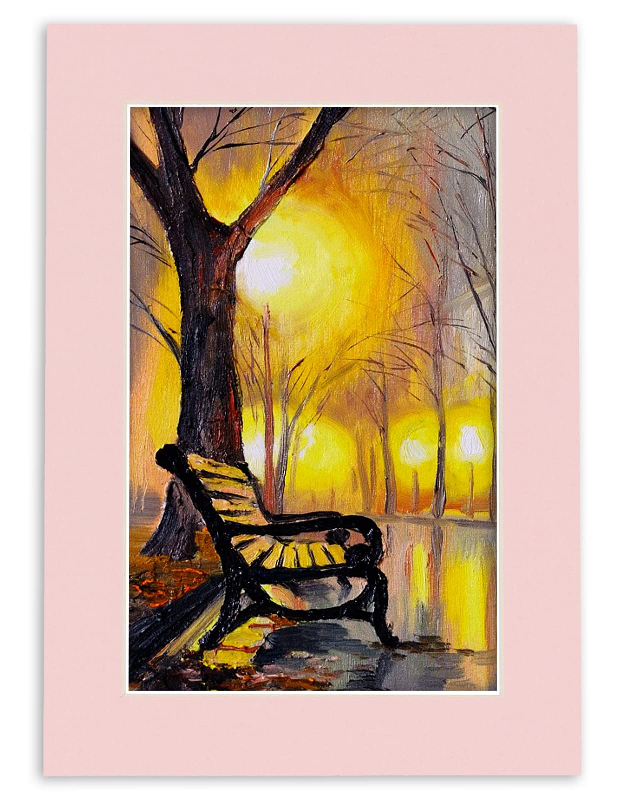 24x36 Acid-Free Soft Pink Precut Mat Board - Perfect Fit for 28x40 Picture Frames | Premium Photo Mat for Family Portraits, Artwork, Show Kits & Framing | Ideal for Home Decor, Galleries & Professional Displays (Pack of 1)