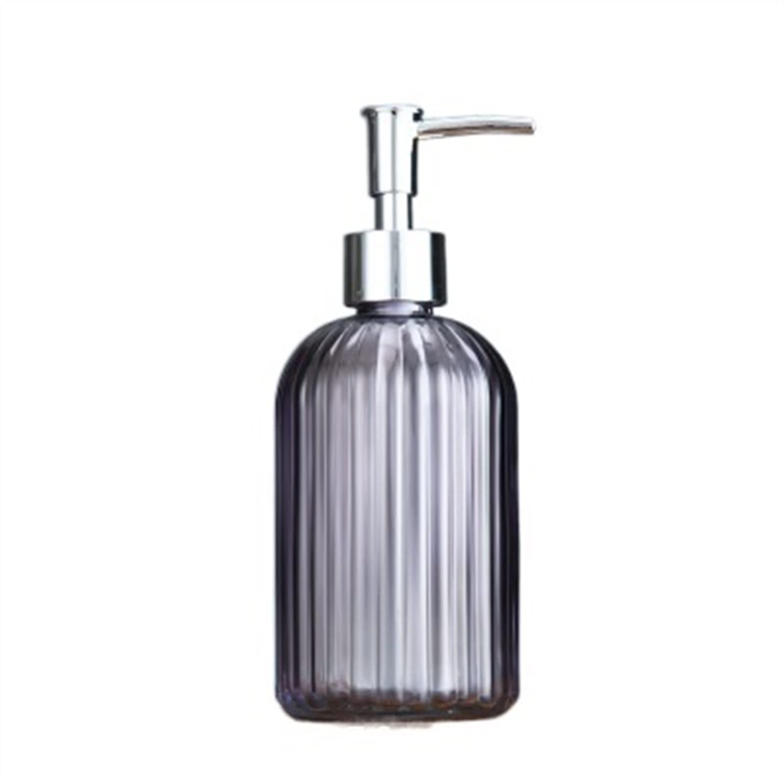 Premium Automatic Soap Dispenser - Glass Liquid Soap Pump for Kitchen & Bathroom | Portable Shampoo & Shower Gel Dispenser with Elegant Design | Perfect for Home, Office, and Spa Use (Color: B-4)