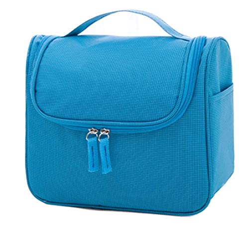Waterproof Hanging Toiletry Bag for Women - Portable Travel Cosmetic Organizer Pouch with Multiple Compartments, Cute Washable Makeup Bag for Bathroom & Gym (Multicolor) - Perfect for Travel, Camping & Daily Use