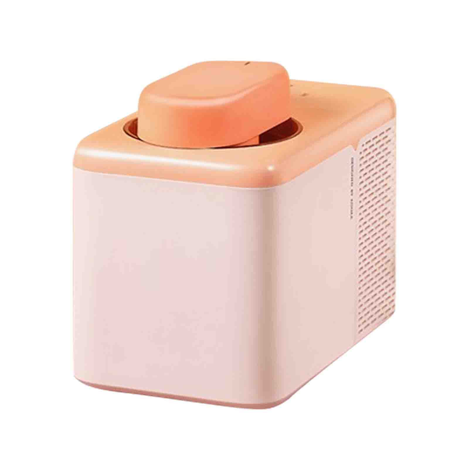 KEINXOW Automatic Ice Cream Maker Machine for Home - Mini Fruit Cone Maker, Small Homemade Frozen Yogurt & Gelato Machine - Perfect for Parties, Dessert Making & Family Fun