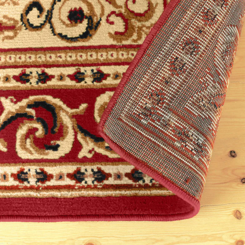 Longfield Floral Oriental Traditional Formal Indoor Area Rug - Elegant Home Decor for Living Room, Bedroom & Dining Room