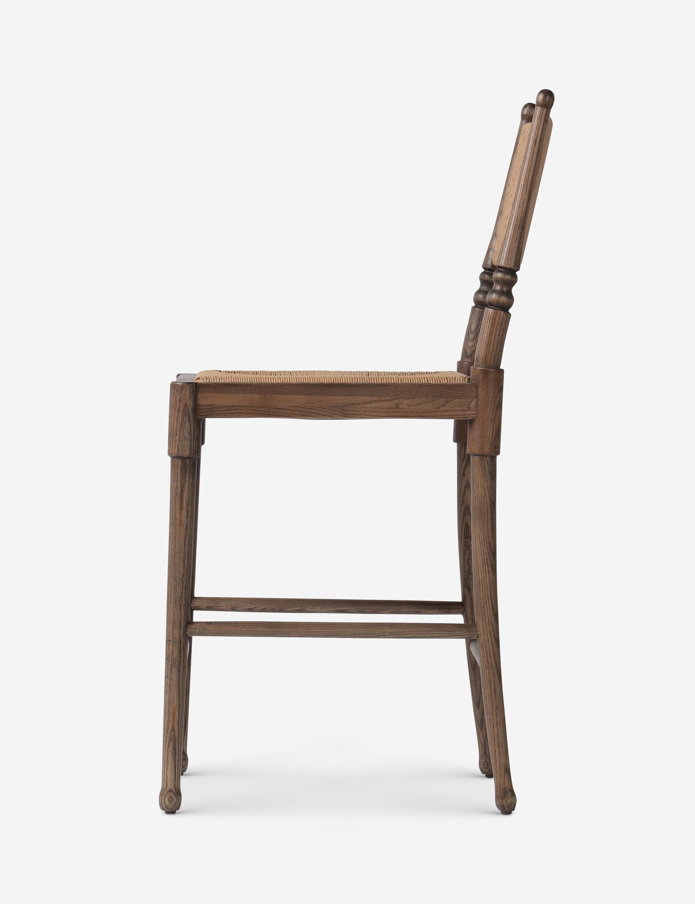Fayth Bar and Counter Stool by Amber Lewis x Four Hands - Modern Kitchen & Dining Stools for Home Bar, Breakfast Nook, and Restaurant Decor