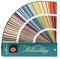 Benjamin Moore Williamsburg Fan Deck - Premium Paint Color Swatches for Home Decor & Interior Design | Perfect for DIY Projects, Renovations & Professional Use