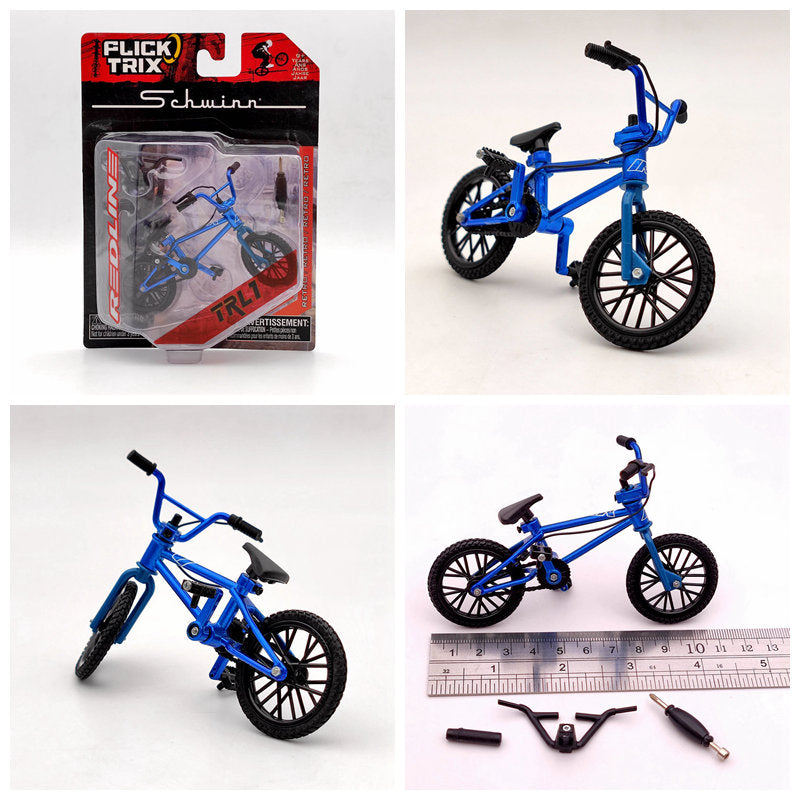 Premium Diecast Finger Bike FLICK TRIX - Miniature BMX Toy Bicycle Model for Kids & Collectors - Perfect Gift for Birthday, Party Favors & Desk Decor