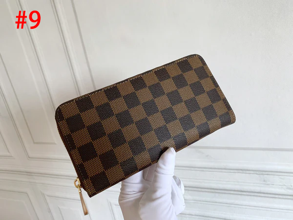 Stylish Multi-Colored Leather Wallet for Men & Women - RFID Blocking, Slim Design, Perfect for Travel, Business & Everyday Use