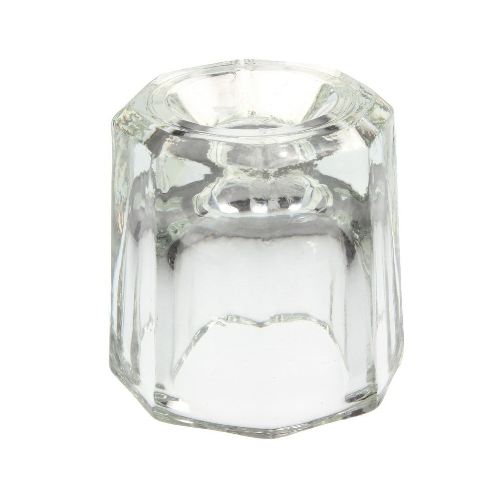 Premium All-Season Glass Dappen Dish - 1 Pack for Nail Art, Acrylic Powder, Liquid Monomer & Essential Oils - Perfect for Salon Professionals & DIY Manicures at Home