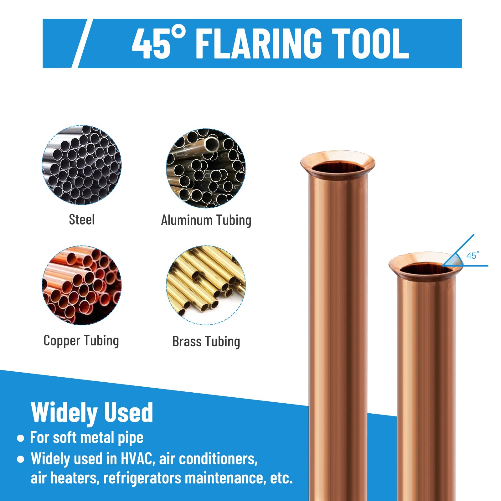 Professional Brake Line Flaring Tool Kit - 3/16