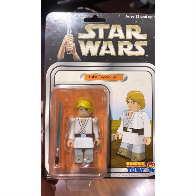 Bearbrick Kubrick Star Wars Luke Skywalker 100% Limited Edition Collectible Figure - Perfect for Display, Gifts & Star Wars Fans Collection
