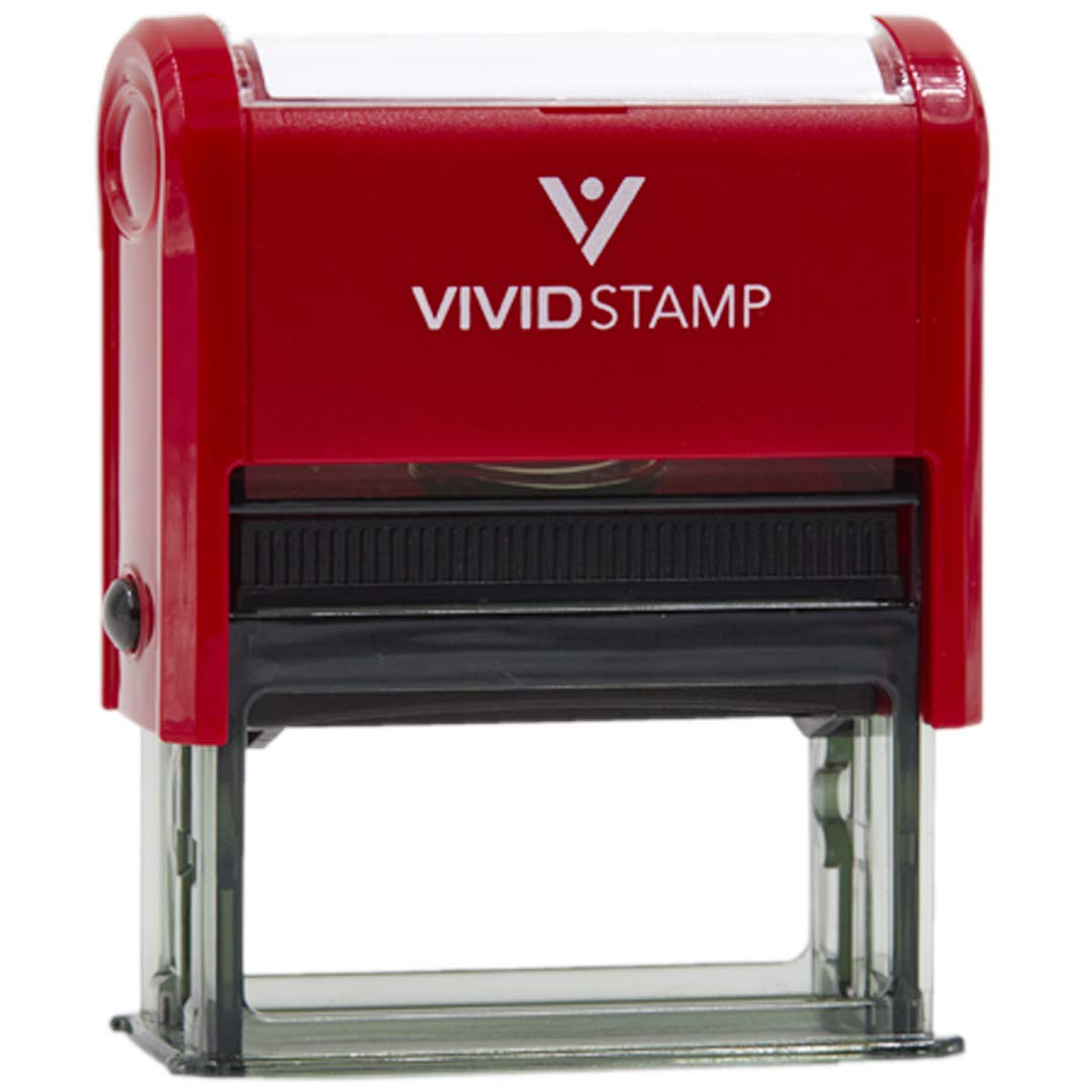 Self Inking Teacher Stamp for Grading Papers - Make-Up Work Complete & Return Stamp with Red Ink - Perfect for Classroom Organization & Homework Corrections