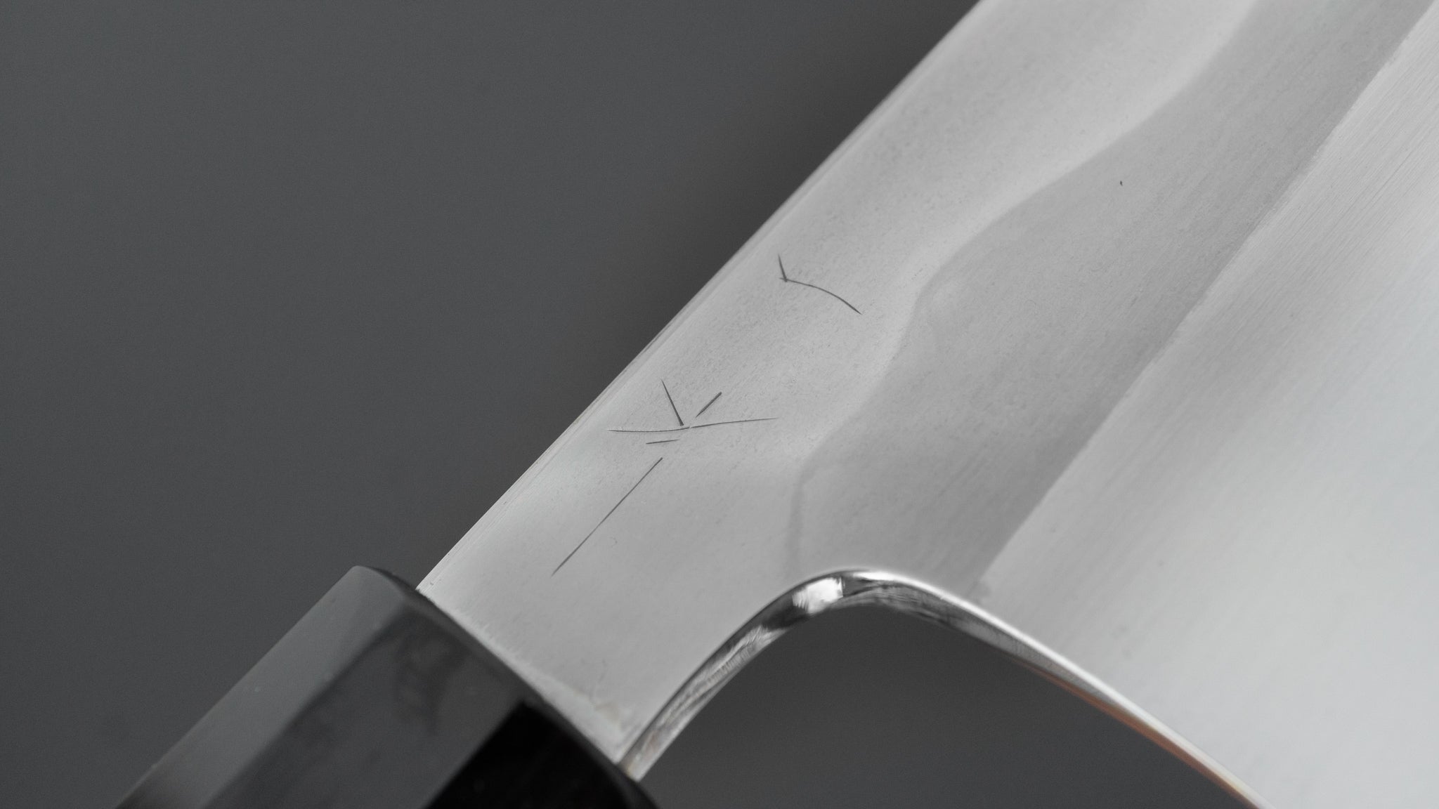Hitohira Togashi White #1 Fuji Mizu Honyaki Gyuto 240mm Japanese Chef Knife with Kurokaki Persimmon Handle (#119/Saya Included) - Perfect for Professional Chefs & Home Cooking Enthusiasts