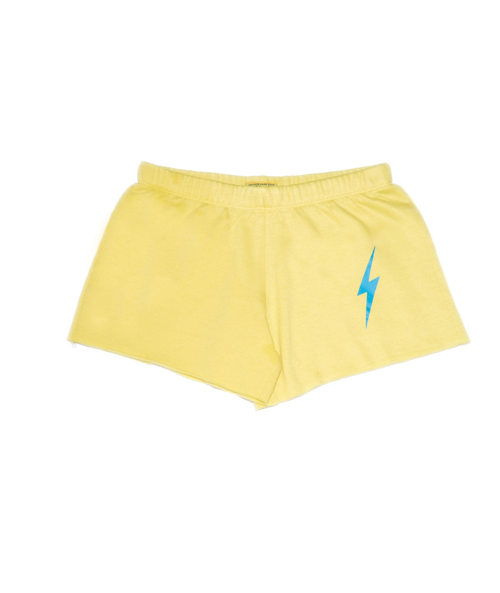 Firehouse Girls Palisades Neon Blue Bolt Fleece Shorts - Soft & Comfortable Athletic Shorts for Women & Girls - Perfect for Running, Yoga & Summer Outdoor Activities
