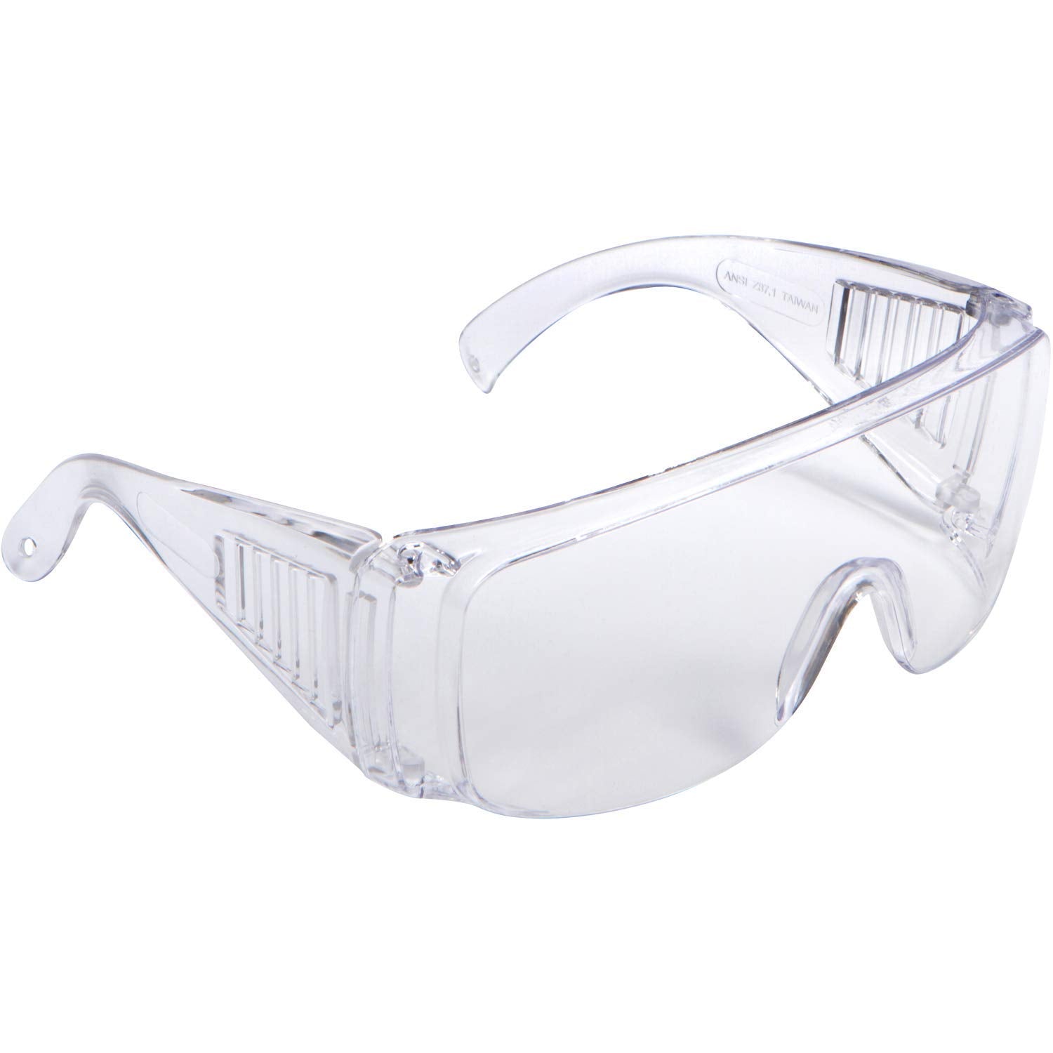 Protective Safety Goggles - Clear Lens, Wide Vision, Adjustable & Lightweight for Chemical Splash Protection - Ideal for Lab Work, DIY Projects & Industrial Safety