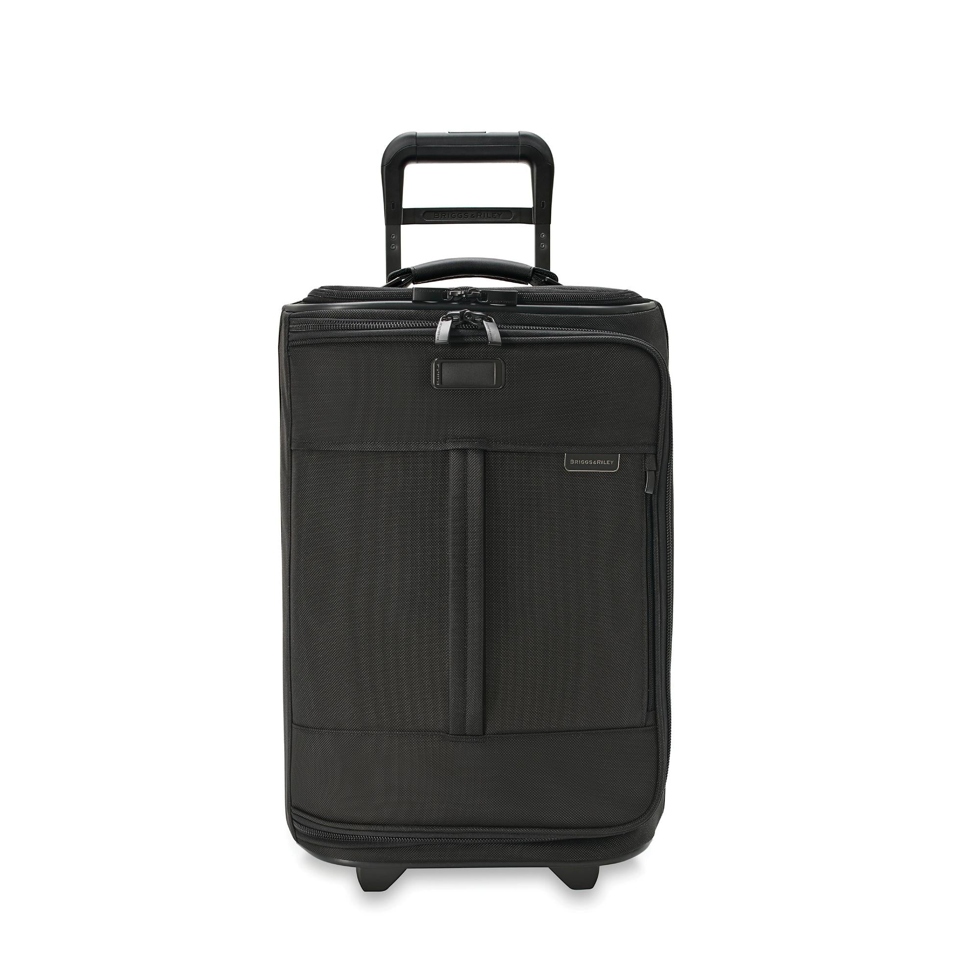 Briggs & Riley Baseline Global 2 Wheel Carry On Duffle Luggage - Lightweight Spinner Suitcase for Business Travel & Weekend Getaways