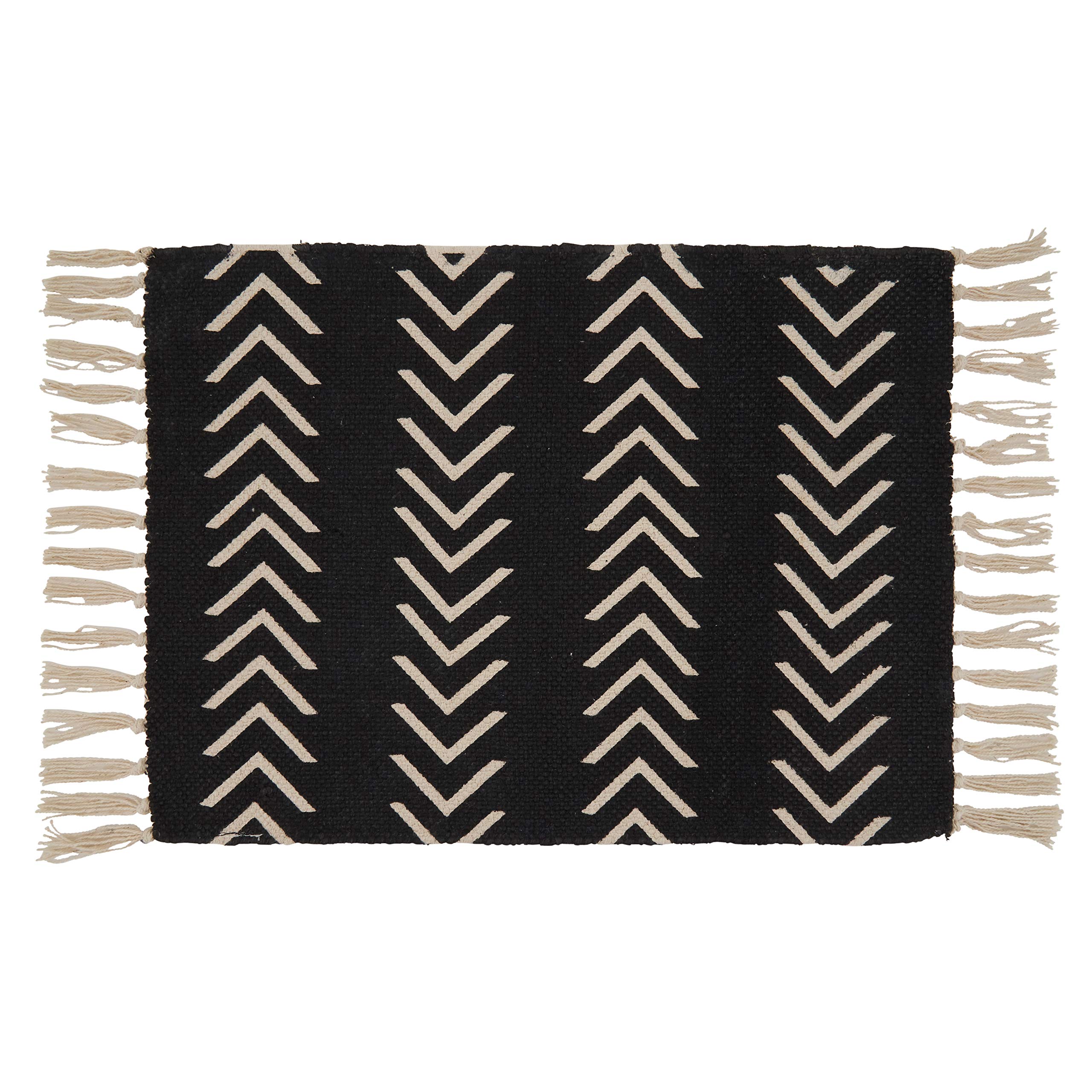 Premium Chevron Pattern Placemats Set of 4 - Washable & Durable Table Mats for Dining, Kitchen, and Party Decor