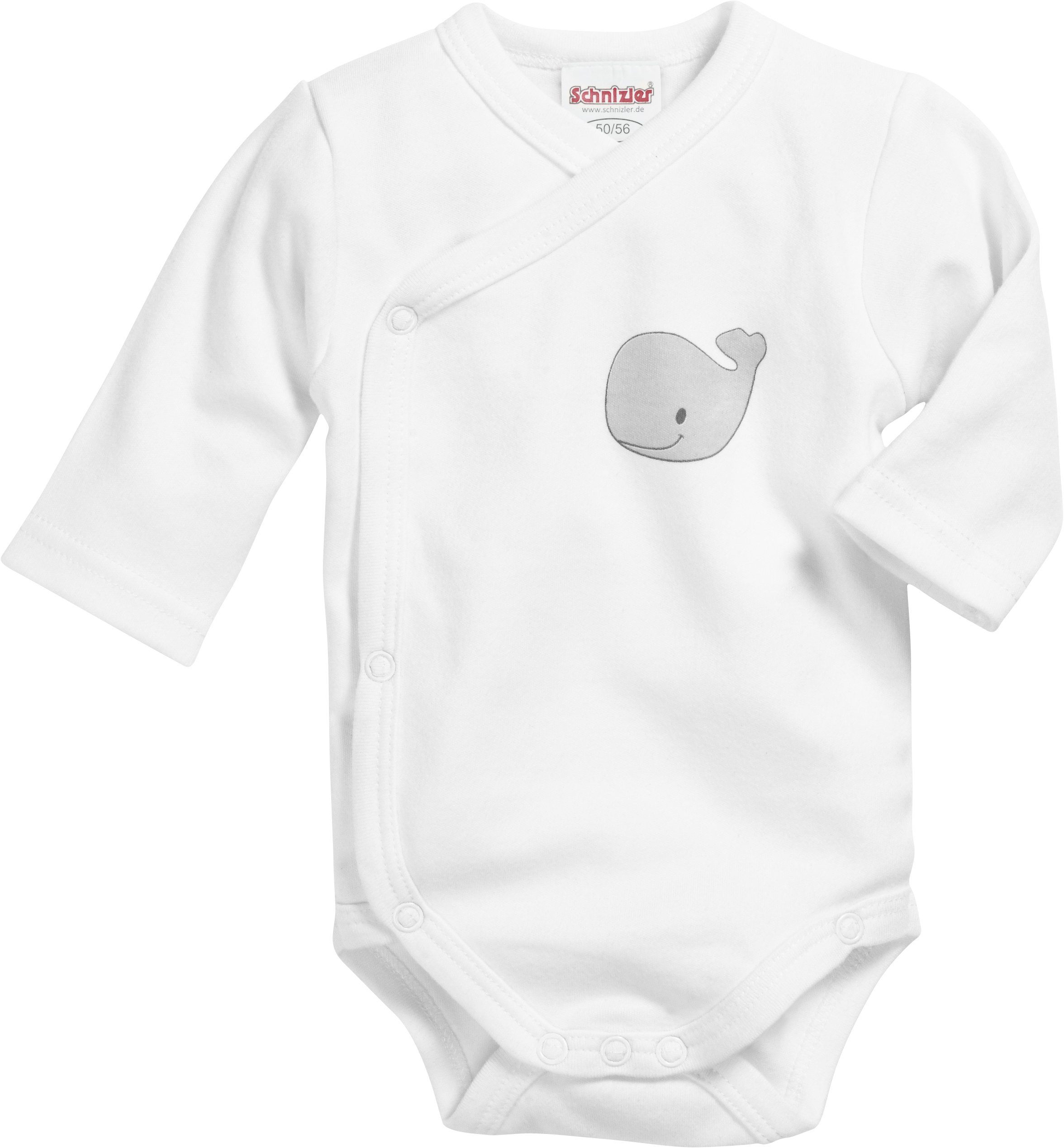 Unisex Baby Bodysuit 2-Pack - Short Sleeve Wrap Style, Walnut & Navy, Size 44 EU - Soft Cotton for Newborns & Infants - Perfect for Daycare, Playtime & Comfortable Sleep