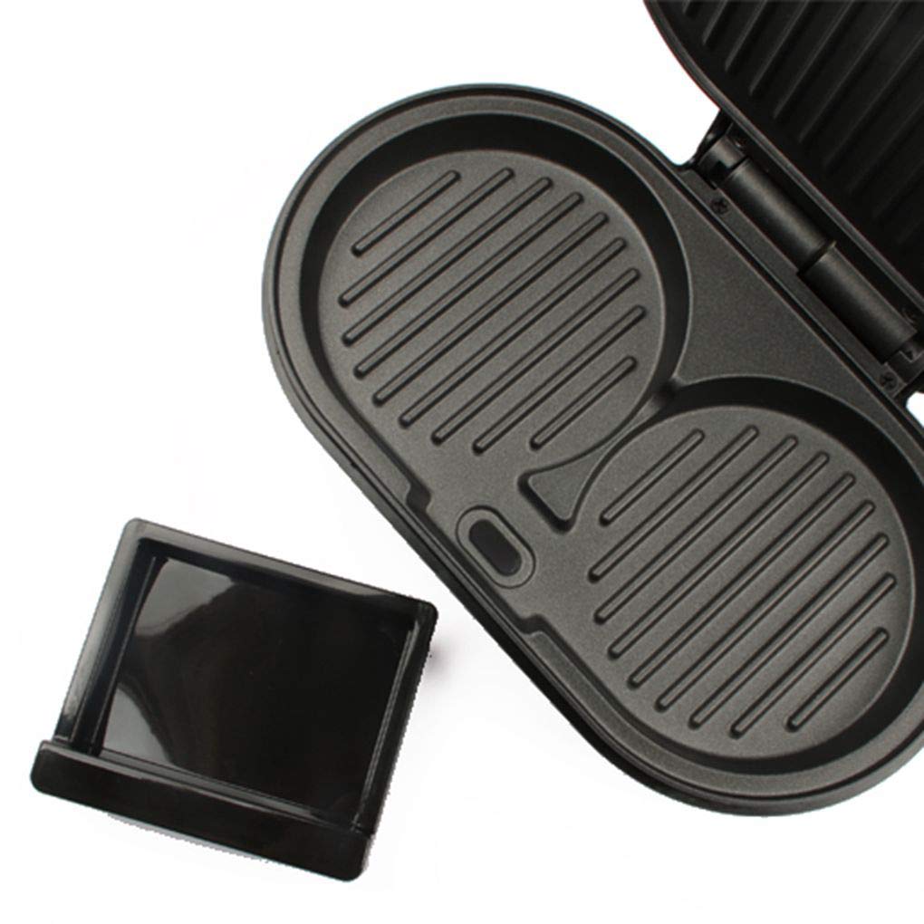 220V Mini Electric Steak Grill - Portable Hamburger & Sandwich Maker, Omelet Breakfast Cooker, BBQ Tools for Home, Camping & Outdoor Cooking