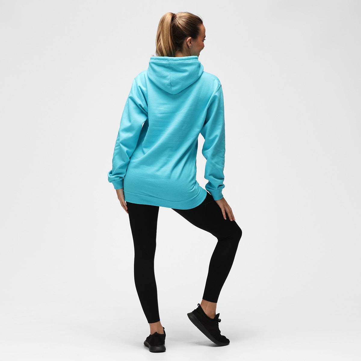 Turquoise Diamond Hoodie for Women - Stylish & Comfortable Pullover Sweatshirt - Perfect for Casual Wear, Gym, and Outdoor Activities