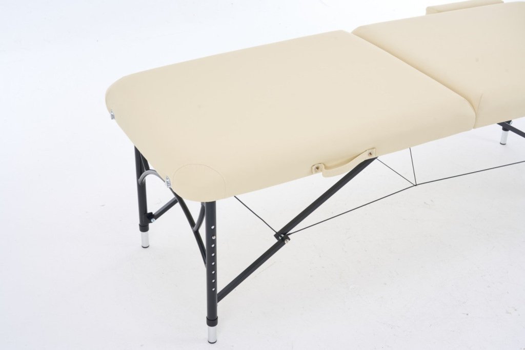 Greenlife® 5 Aluminum Super Stable Portable Massage Table - 2 Section Adjustable Height for Professional & Home Use - Perfect for Massage Therapists, Spas & Relaxation at Home