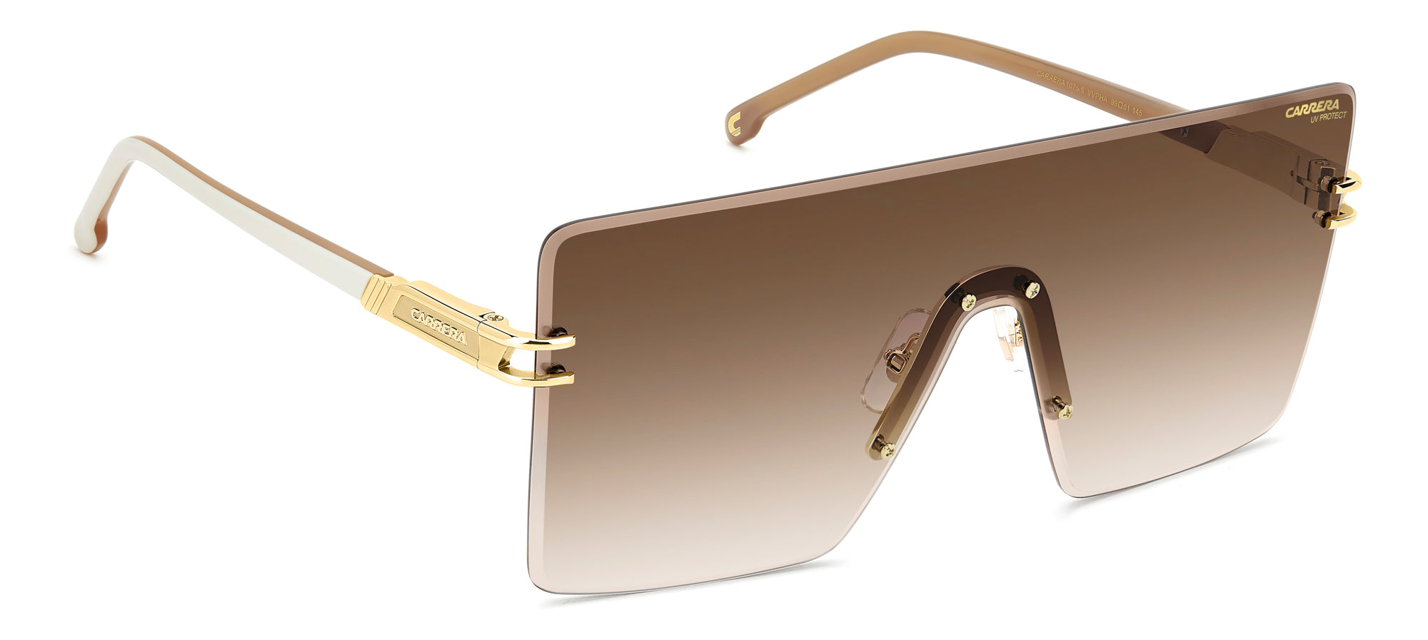 Carrera 1075 S Sunglasses - Polarized UV Protection Aviator Style for Men & Women - Perfect for Driving, Outdoor Sports & Fashion Accessories