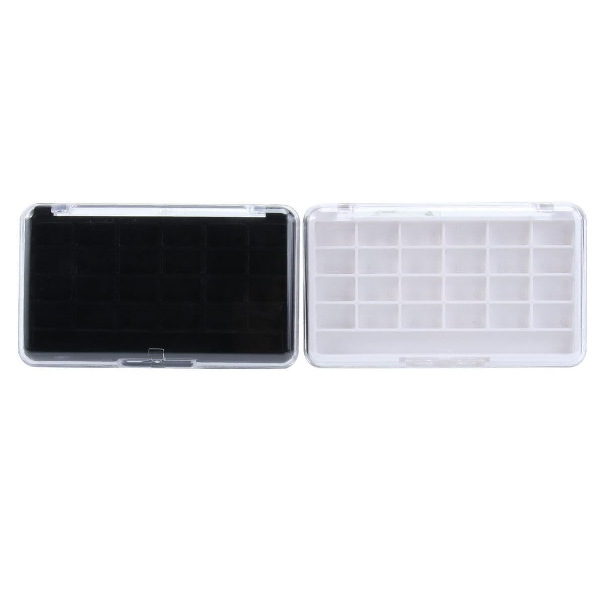Uonlytech Empty Makeup Organizer Box for Eyeshadow & Lipstick - Perfect for Travel & Vanity