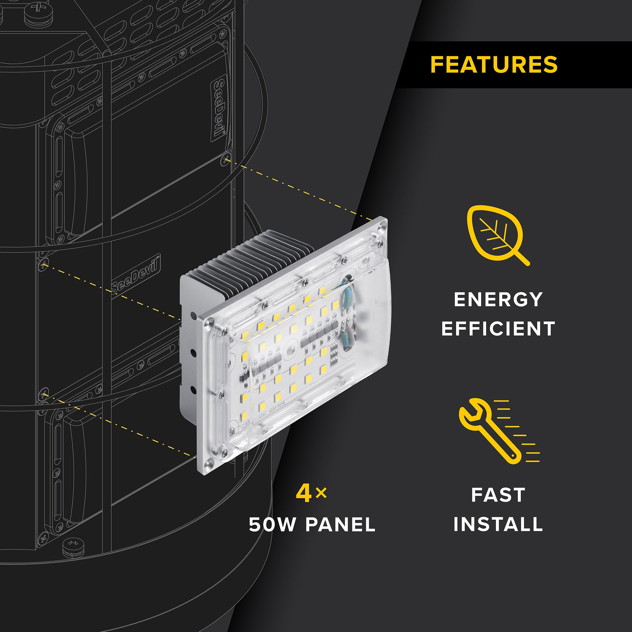 G3 600 Watt Pro Series LED Grow Light Upgrade Kit for Indoor Plants - Perfect for Hydroponics, Greenhouses & Home Gardening