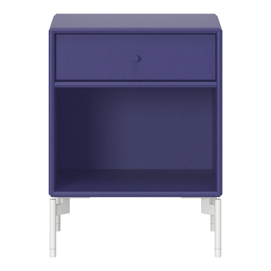 Modern Wooden Nightstand with Drawers and Legs - Stylish Bedside Table for Bedroom, Living Room, or Office - Perfect for Storage and Decor