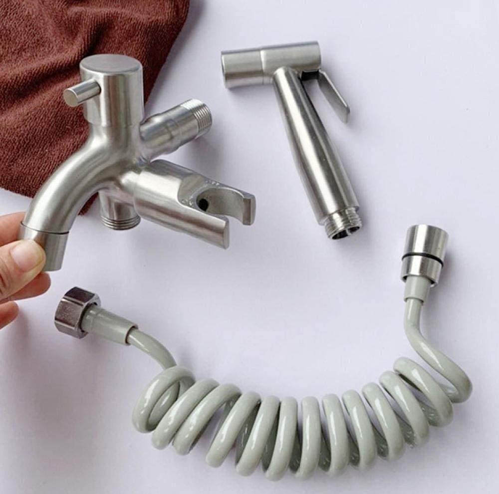JSY Handheld Bidet Spray Kit - Stainless Steel Toilet Sprayer with Shower Function, Multifunctional Shower Nozzle for Bathroom Cleaning & Personal Hygiene (Perfect for Toilet, Baby Care & Pet Washing)
