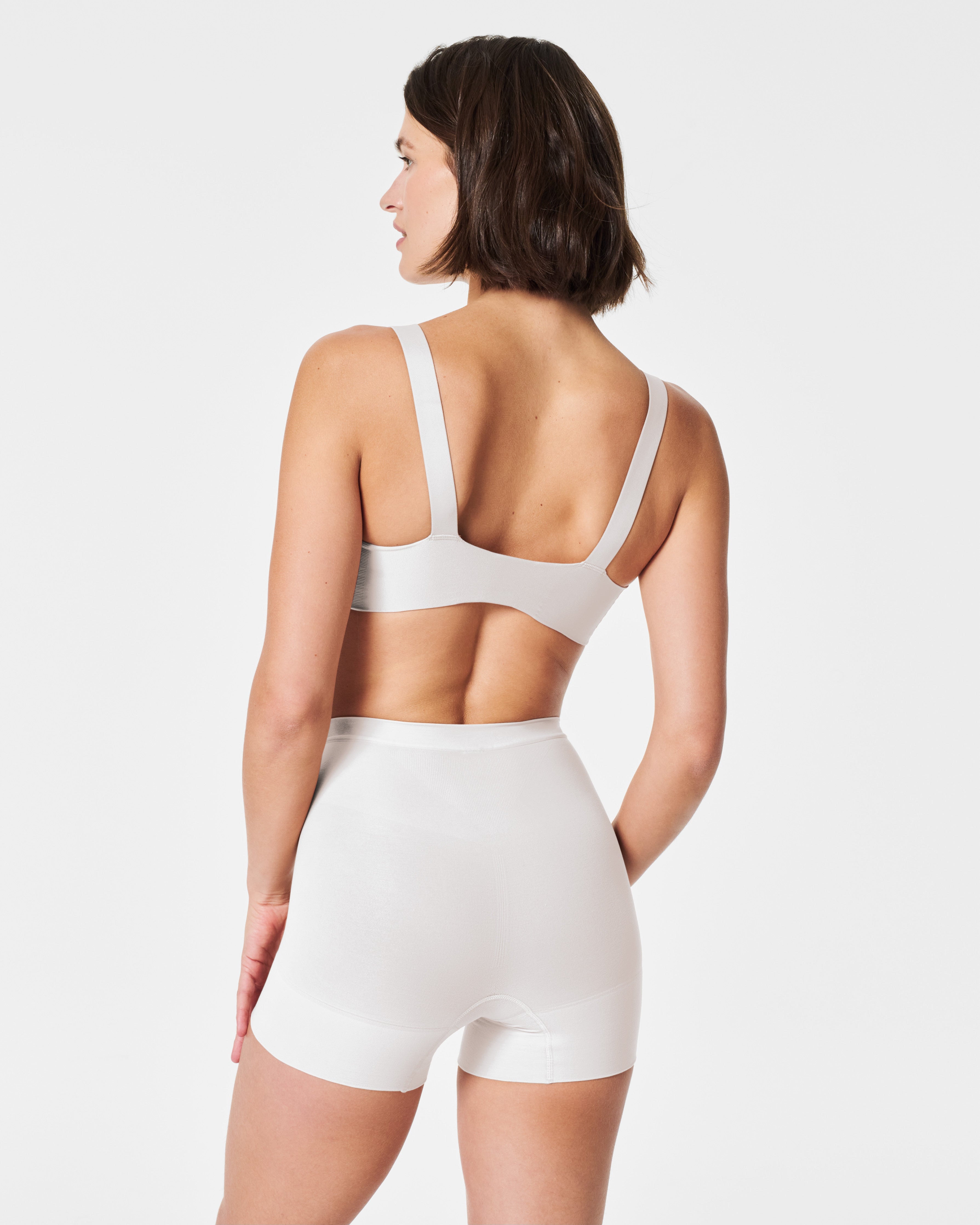 SPANXsculpt™ Seamless Power Shorty - High Waist Shapewear Shorts for Women, Tummy Control & Thigh Slimming | Perfect for Dresses, Skirts & Everyday Wear