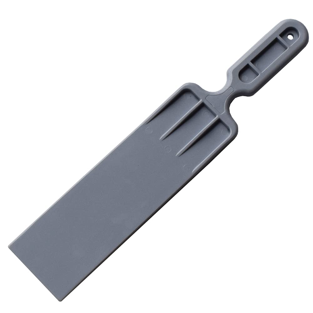 Long Reach Handle Window Tint Squeegee with Scrubber - Professional Auto Film Installation Tool for Car Windshield Tinting, Glass Cleaning & Interior Care (Gray Narrow) - Perfect for DIY Car Detailing & Professional Auto Shops
