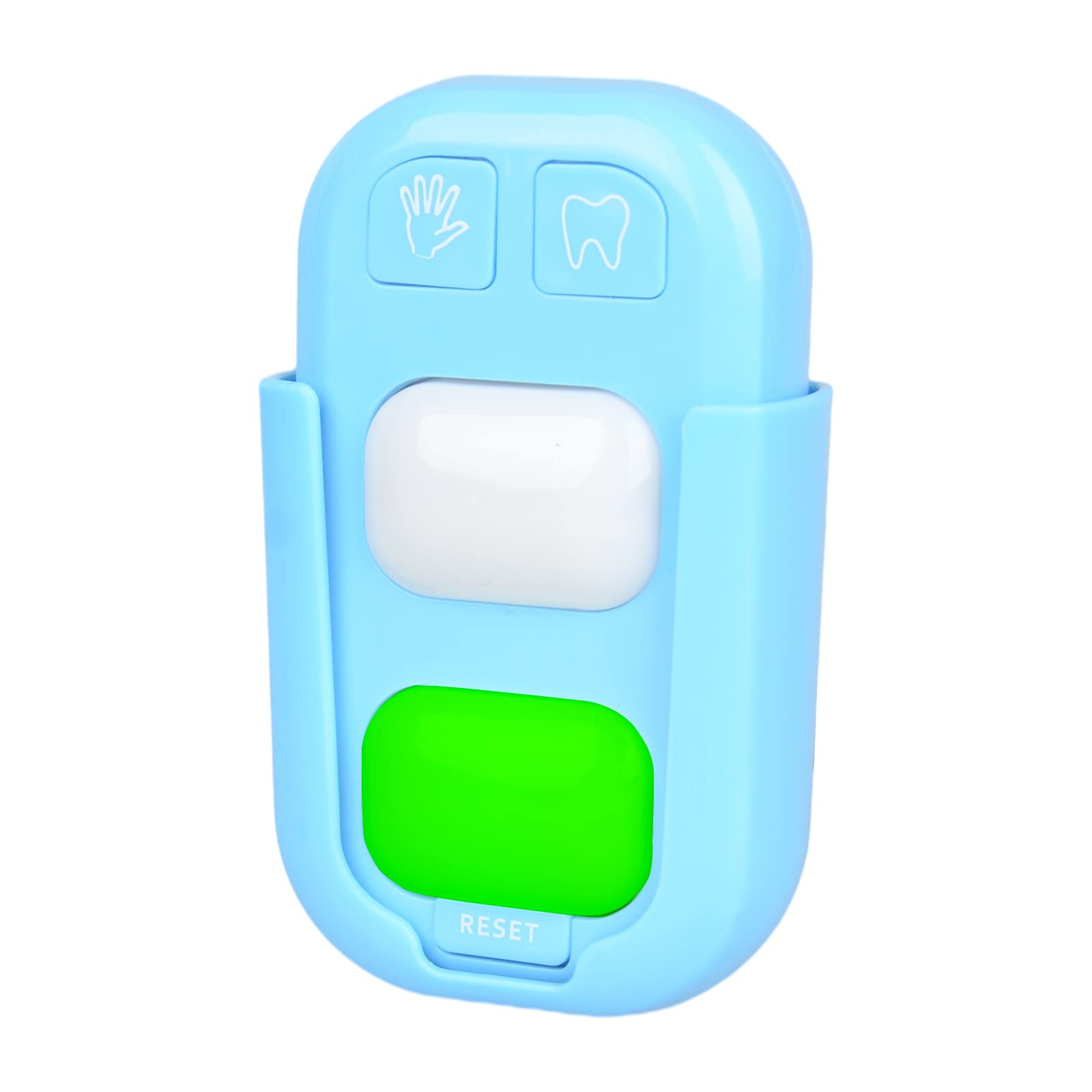 SOARING Kids Timer - 2 Minute Teeth Brushing & 20 Second Hand Washing Timer with Color Indicator | Bathroom Training Tool for Children | Perfect for Morning/Night Routines & Hygiene Habits (Blue)