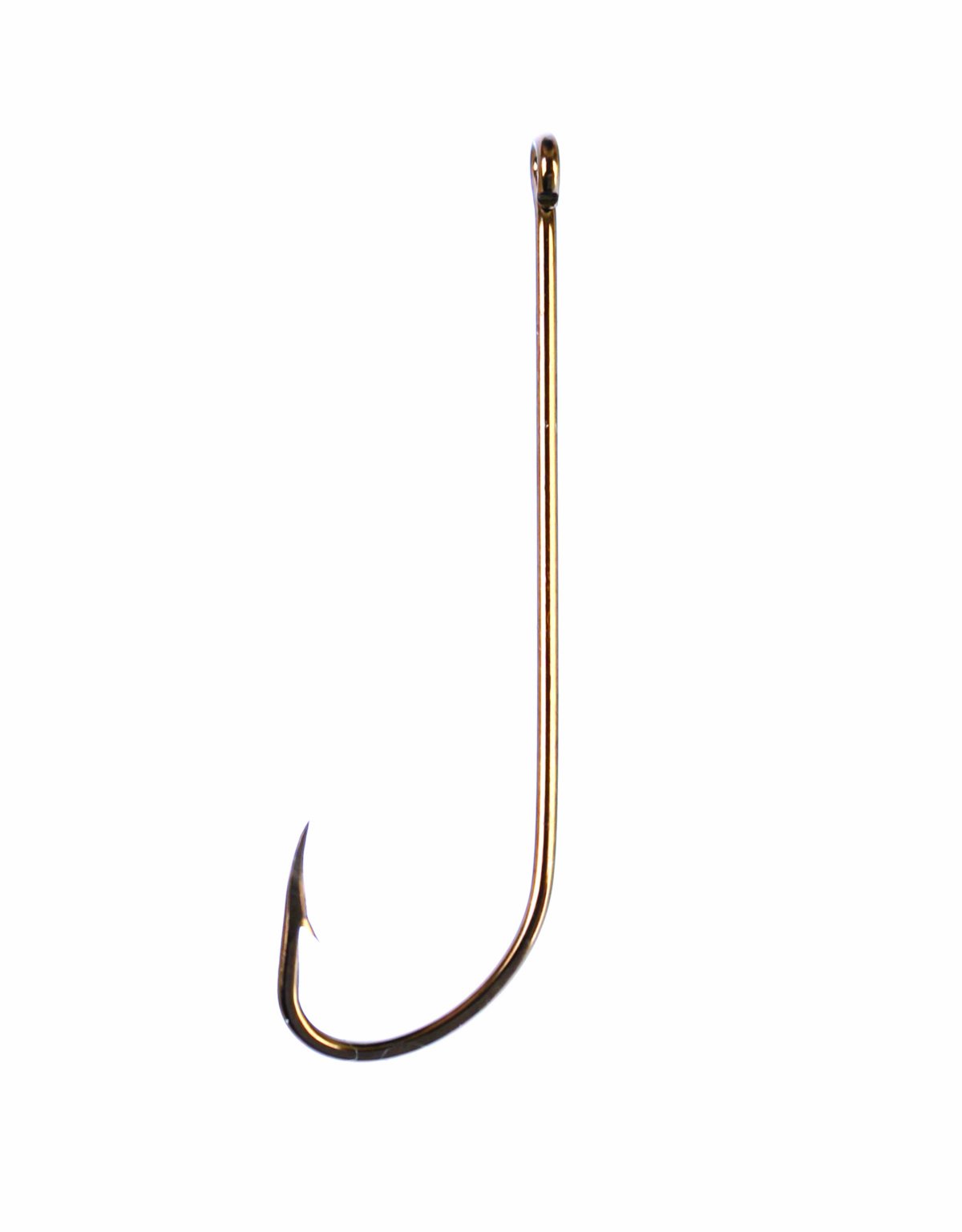 Eagle Claw 2X Long Shank Offset Fishing Hooks - Premium Saltwater & Freshwater Hooks for Bass, Trout, and Catfish - Ideal for Bait Fishing, Lure Rigging, and Offshore Angling